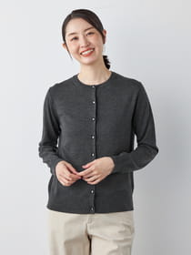 【早割30%OFF対象】メリノウールカーディガン