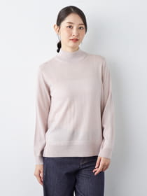 【早割30%OFF対象】メリノウールハイネックプルオーバー