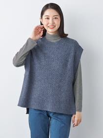 【早割30%OFF対象】パターンニットベスト