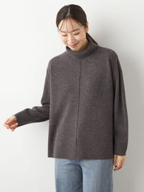 ボクシーラインニットプルオーバー