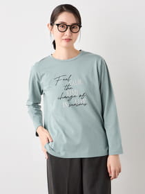 【早割30%OFF対象】メッセージプリントTシャツ