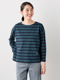 ≪WEB限定/1,111円OFF!対象商品≫ミニ裏毛ボーダーカットソー