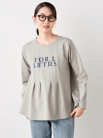 ≪WEB限定/1,111円OFF!対象商品≫タッキングロゴカットソー