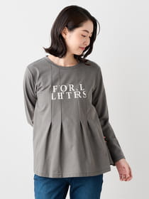 ≪WEB限定/1,111円OFF!対象商品≫タッキングロゴカットソー