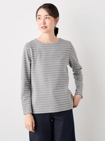 【早割30%OFF対象】ポンチボーダーカットソー