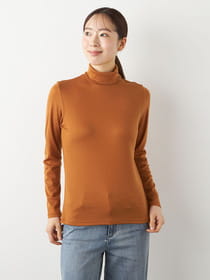 【歳末スペシャルセール】ハーフミラノタートル長袖カットソー