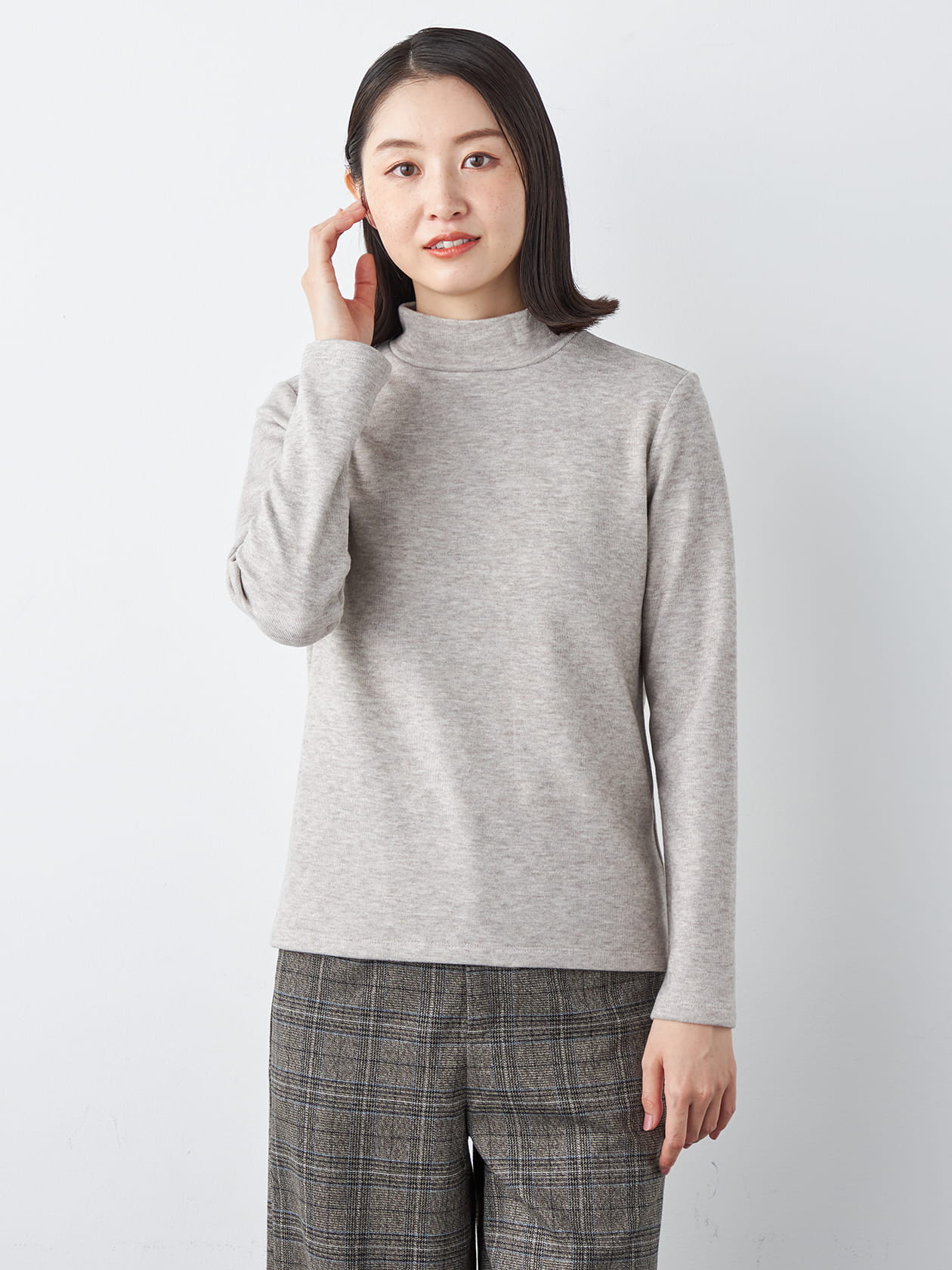 【おトクなタイムセール】マシュマロリブ長袖カットソー