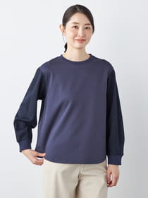 【早割30%OFF対象】ジャガードスリーブプルオーバー