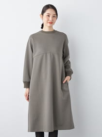 【早割30%OFF対象】袖パフワンピース