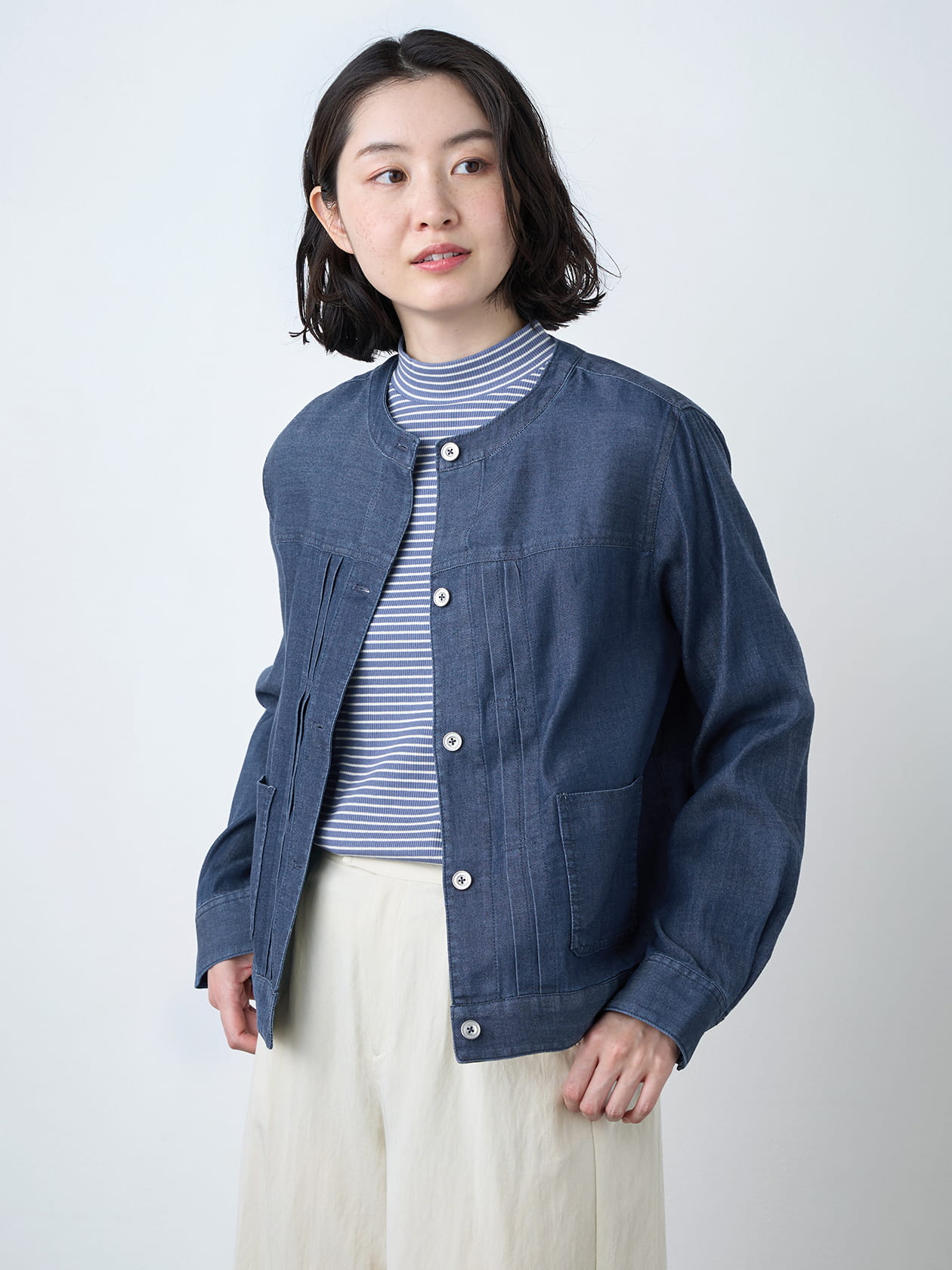 ライトデニムＧジャン