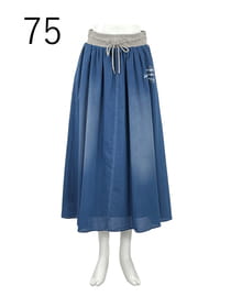 2.2ozデニムギャザースカート