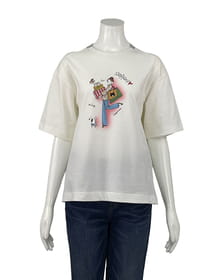 クルーネックカットソープルオーバー