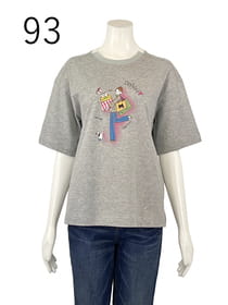 クルーネックカットソープルオーバー