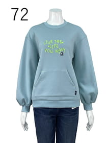 蛍光ロゴ・カットソープルオーバー