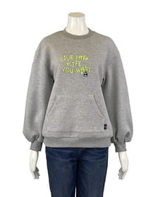 蛍光ロゴ・カットソープルオーバー