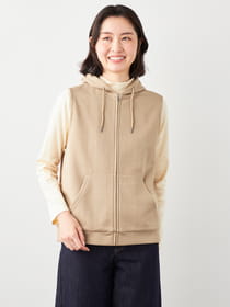 【3buy40%OFF！対象商品】ジャカードフーディベスト