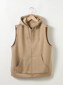 【スペシャルプライス】ジャカードフーディベスト