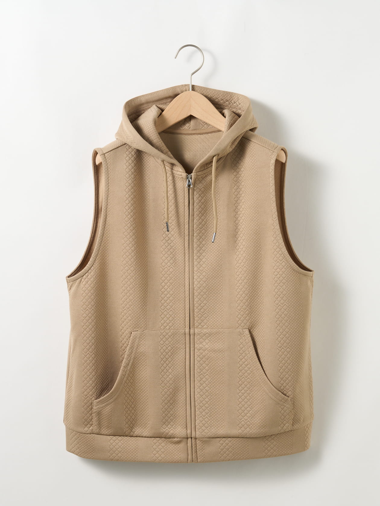 【スペシャルプライス】ジャカードフーディベスト