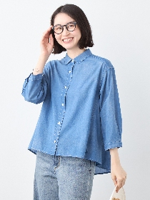 エブリデイ・デニムシャツ　エアリー