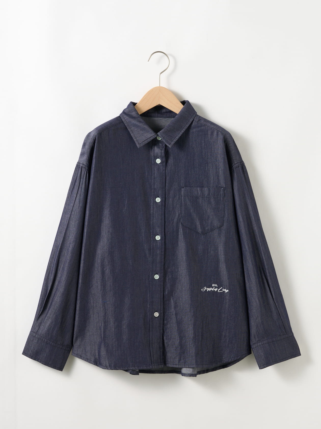 【スペシャルプライス】デニムライクシャツ