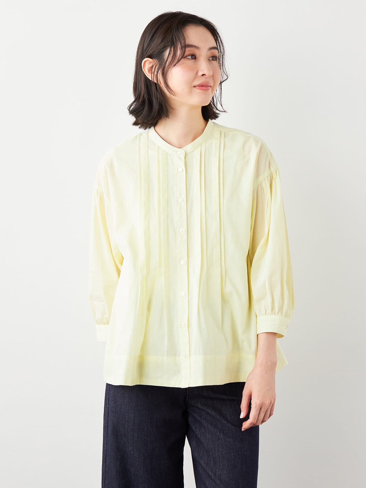 【早割30%OFF対象】ランダムピンタックブラウス