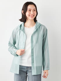 【早割30%OFF対象】ブライトオーガンジーパーカー