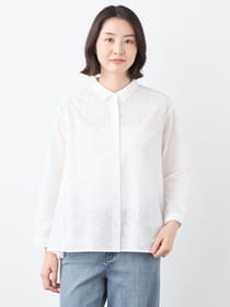 【早割30%OFF対象】パッチワークエンブブラウス