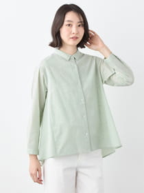 【早割30%OFF対象】パッチワークエンブブラウス