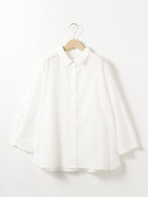【早割30%OFF対象】コットンリネンブラウス