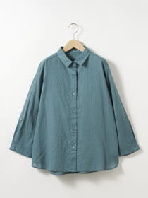 【早割30%OFF対象】コットンリネンブラウス