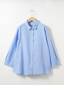 【早割30%OFF対象】コットンリネンブラウス