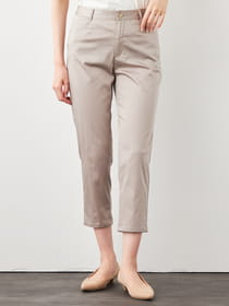 【COOLタッチ】ストレッチサテンパンツ