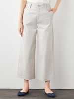 COOLタッチ】リネンプラスワイドパンツ（6251408）｜women（ウィメンズ