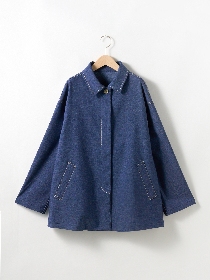 【おトクなタイムセール】デニムライク微起毛コート