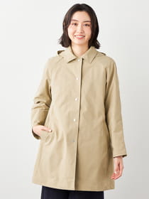 【3buy40%OFF！対象商品】フード付きステンコート