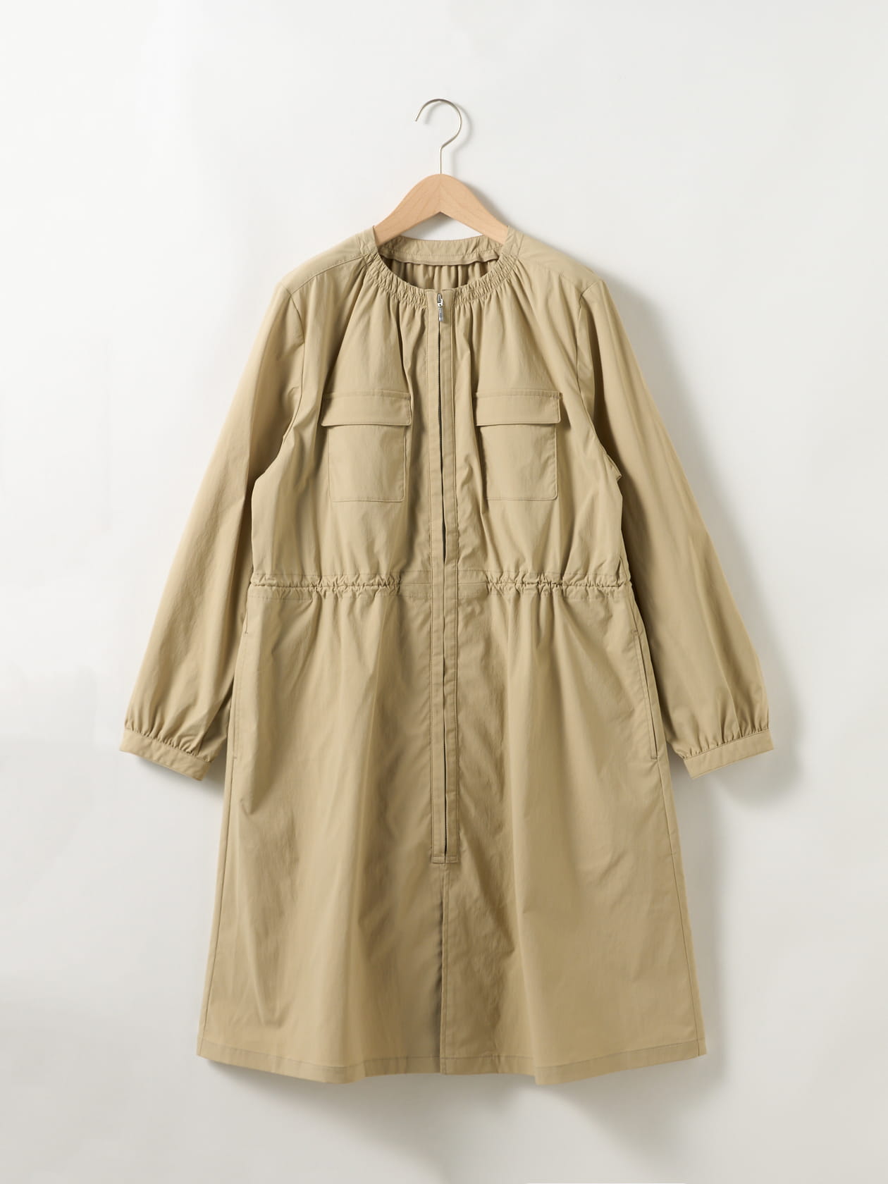 【スペシャルプライス】ノーカラージップコート