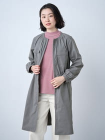 ノーカラージップコート