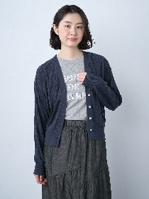 ランダムリブカーディガン