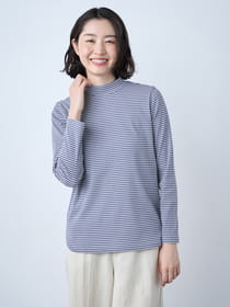 ソフトテレコボーダープルオーバー