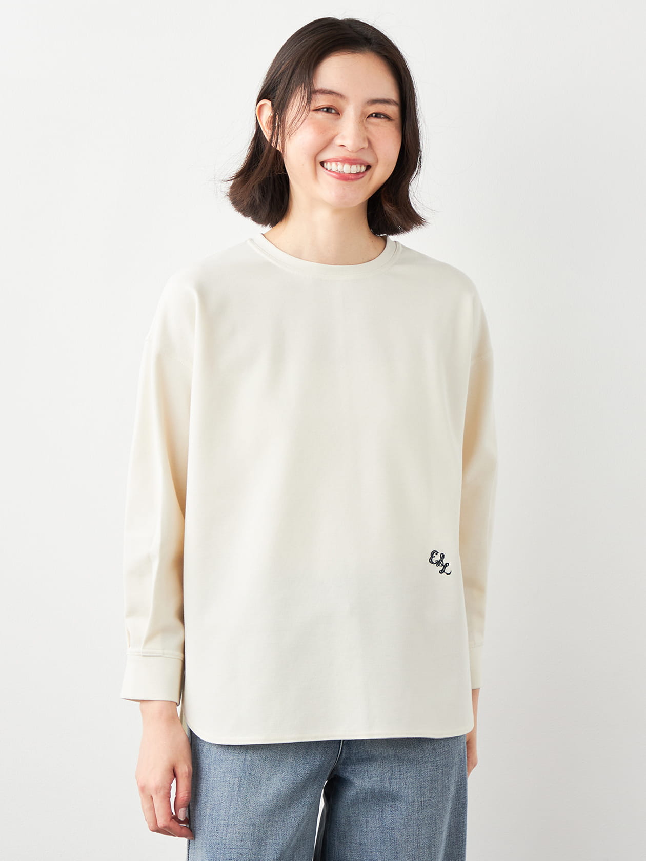 チュニック長袖カットソー