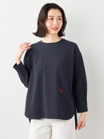 チュニック長袖カットソー