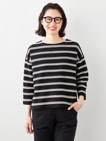 ロープボーダープルオーバー