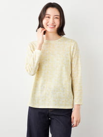 タイニーフラワープリントプルオーバー