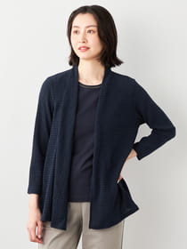 シアー楊柳カーディガン