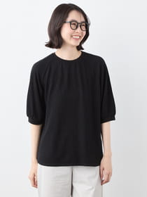 【早割30%OFF対象】カットクレープラグランプルオーバー