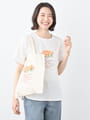 フラワープリントＴシャツ＆エコＢＡＧ