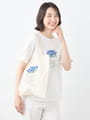 フラワープリントＴシャツ＆エコＢＡＧ