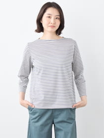 【早割30%OFF対象】シルケットボーダーTシャツ