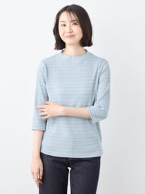 【早割30%OFF対象】ランダムテレコボーダープルオーバー