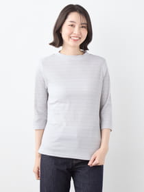 【早割30%OFF対象】ランダムテレコボーダープルオーバー